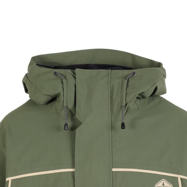 【ポイント5％！5/3 21:00〜22:59限定】セッションズ(SESSIONS)AGENT SHELL ジャケット SSFW250002 OLIVE(Men’s)_4