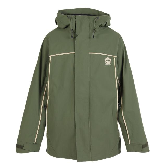 セッションズ(SESSIONS)AGENT SHELL ジャケット SSFW250002 OLIVE(Men’s)