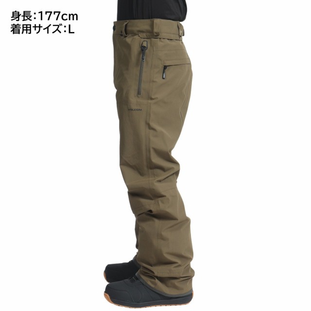 ボルコム(Volcom)メンズ L ゴアテックス GORE-TEX パンツ 23G1352303