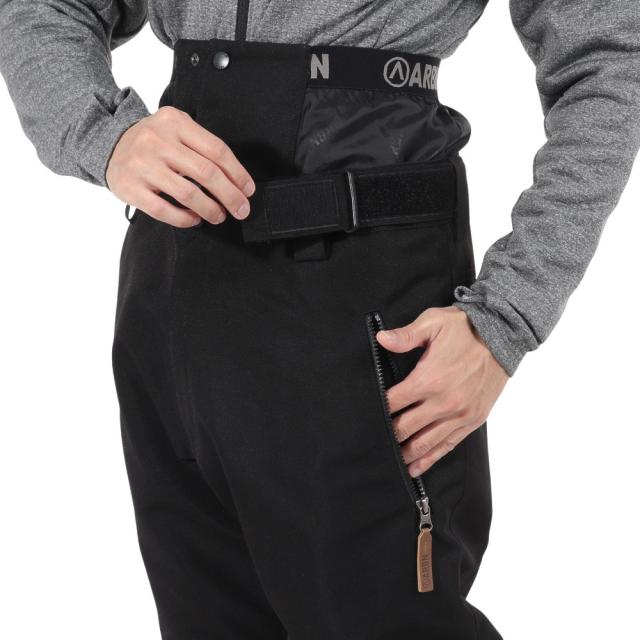 エアボーン(ARBN)スノーボード ウェア パンツ ABP13105 BLK(Men's)の
