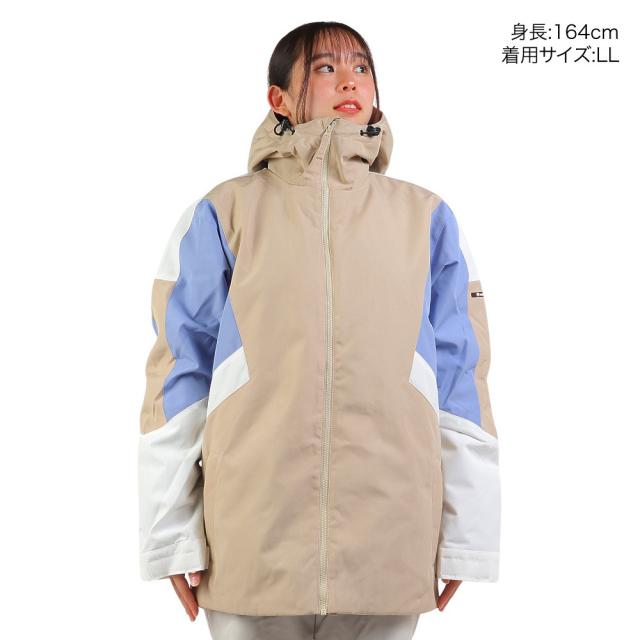 エアボーン(ARBN)ボードウェア 上下セット カラーブロック スーツ 24 AB43WW1529 BEG(Lady’s)_1
