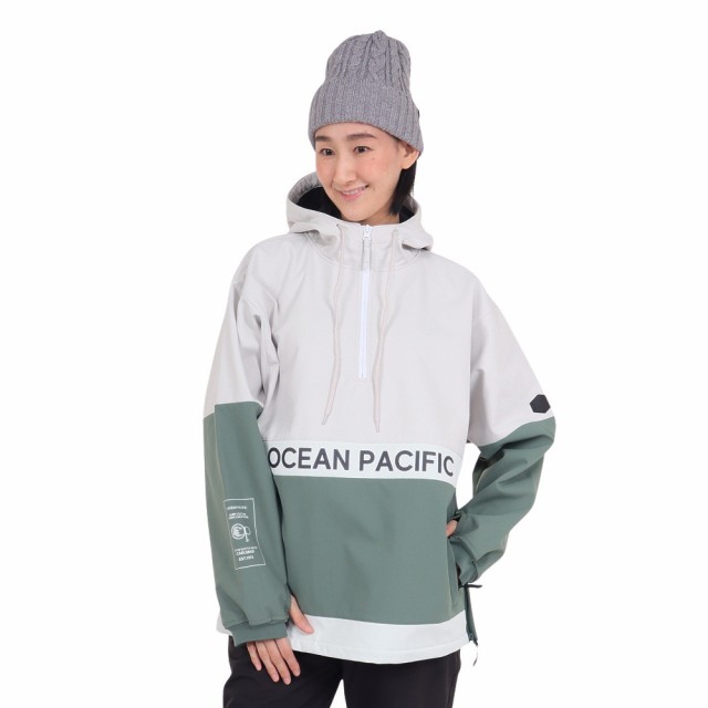 オーシャンパシフィック(Ocean Pacific)ボンディングスノーボードジャケット 542404BEG(Lady’s)