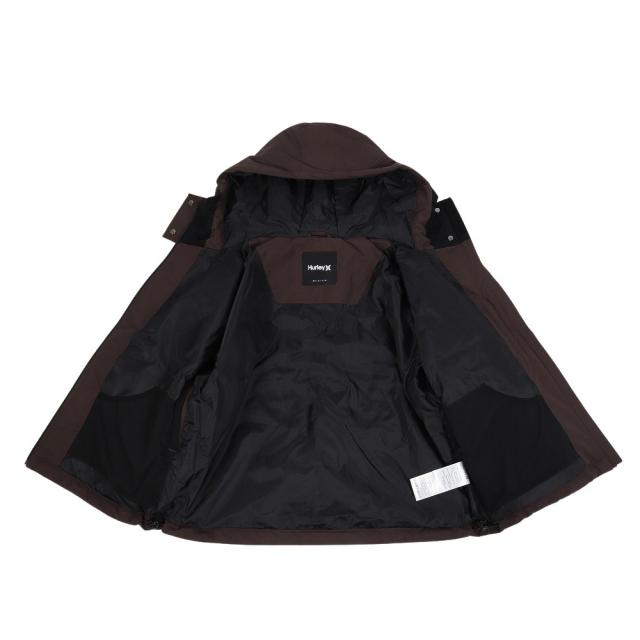 【ポイント5％！5/3 21:00〜22:59限定】ハーレー(HURLEY)スノーボードウェア ジャケット INS ショートジャケット WSJK252040-BRW(Lady’s)_9