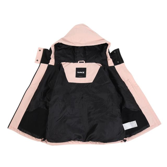 【ポイント5％！5/3 21:00〜22:59限定】ハーレー(HURLEY)スノーボードウェア ジャケット INS ショートジャケット WSJK252040-FRS(Lady’s)_9