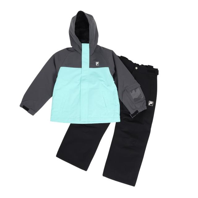 フィラ(FILA)ジュニア 切替スノーウェア 上下セット 145721-MNT(Jr)