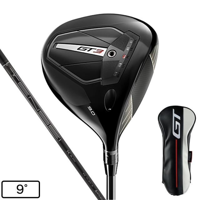 【ポイント5％！3/13 21:00〜22:59限定】タイトリスト(TITLEIST)GT3 ドライバー(1W、ロフト9度)TENSEI 1K BLACK 65(Men’s)