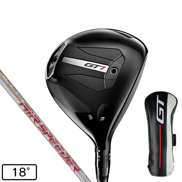 タイトリスト(TITLEIST)GT1 フェアウェイメタル(ロフト18度)Fujikura AIR SPEEDER Next …