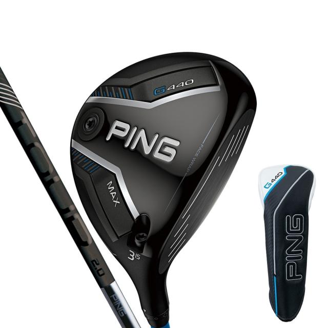ピン(PING)G440 MAX フェアウェイウッド(4W ロフト17度)PING TOUR 2.0 BLACK 65(Men…