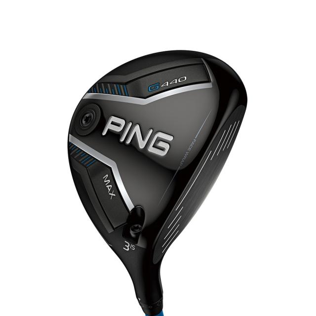 【美品】PING G440 MAX フェアウェイウッド 5W 19° ヘッドのみ ピン(PING)G440 MAX フェアウェイウッド(5W ロフト19度)ALTA J CB BLUE