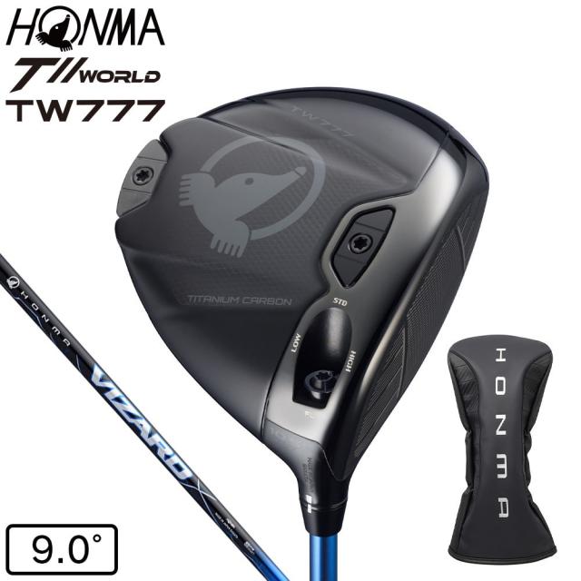 本間ゴルフ(HONMA)ツアーワールド TW777 ドライバー(1W ロフト9度)VIZARD BLUE 60(Men’s)