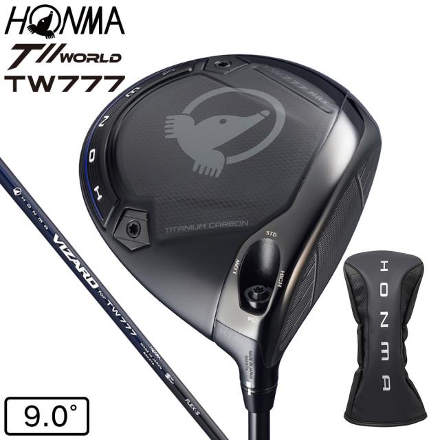本間ゴルフ(HONMA)ツアーワールド TW777 MAX ドライバー(1W ロフト9度)VIZARD for ツアーワールド…