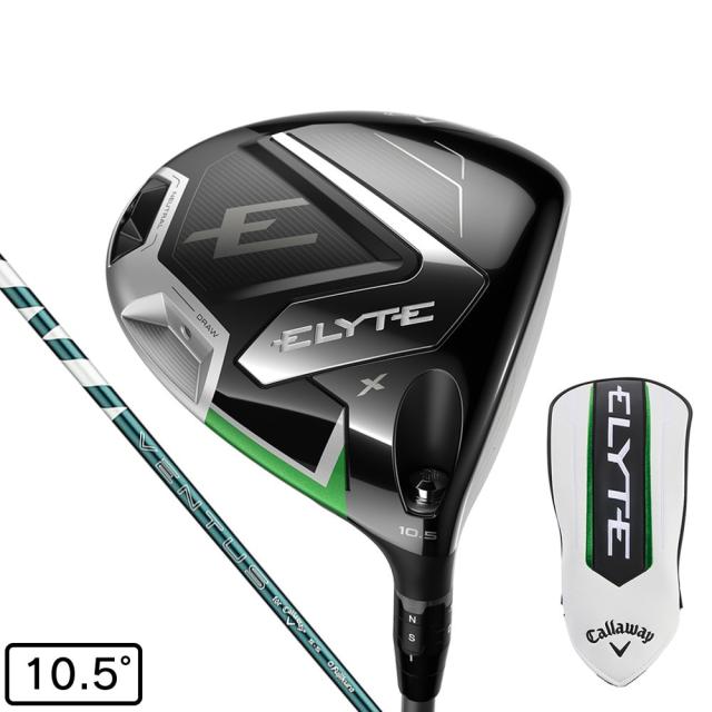 【ポイント5％！5/3 21:00〜22:59限定】キャロウェイ(CALLAWAY)エリート ELYTE X ドライバー(1W ロフト10.5度)VENTUS GREEN 50 …