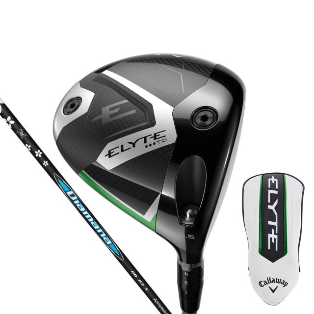 キャロウェイ(CALLAWAY)エリート ELYTE トリプルダイヤモンド TD ドライバー(1W ロフト9.0度)Diama…