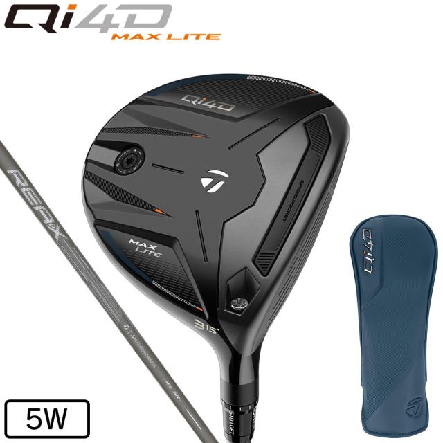 テーラーメイド(TAYLORMADE)Qi4D MAX LITE フェアウェイウッド(5W ロフト18度)REAX 45(Me…