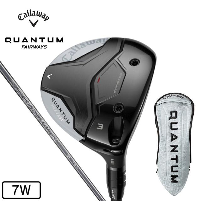 キャロウェイ(CALLAWAY)クアンタム QUANTUM MAX FAST フェアウェイウッド(7W ロフト22度)SPDS…