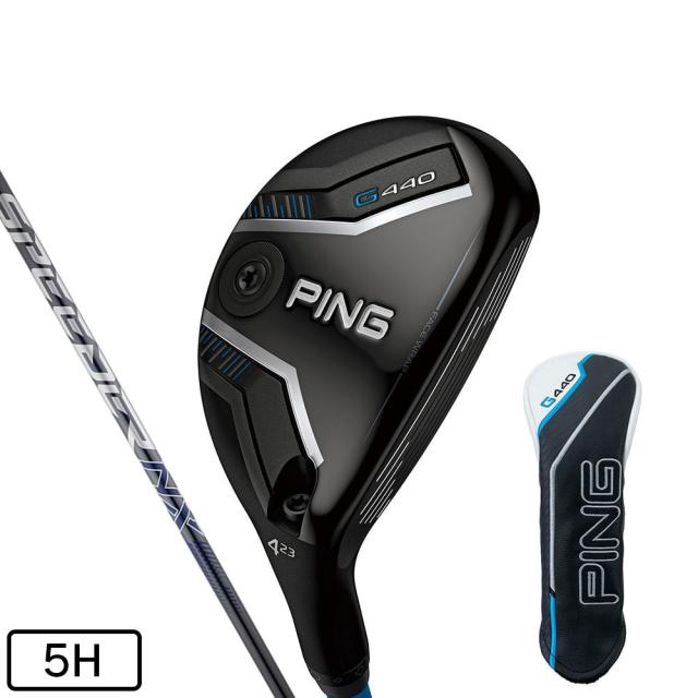 ピン(PING)G440 ハイブリッド(5H ロフト26度)FJKR SPEEDER NX GREY 40(Men’s)