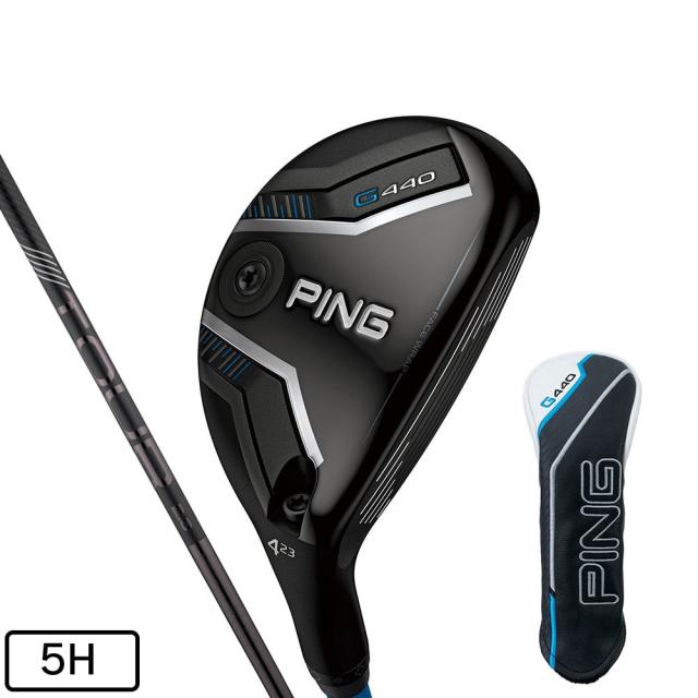 ピン(PING)G440 ユーティリティ ハイブリッド(5H ロフト26度)PING TOUR 2.0 BLACK 90(Me…