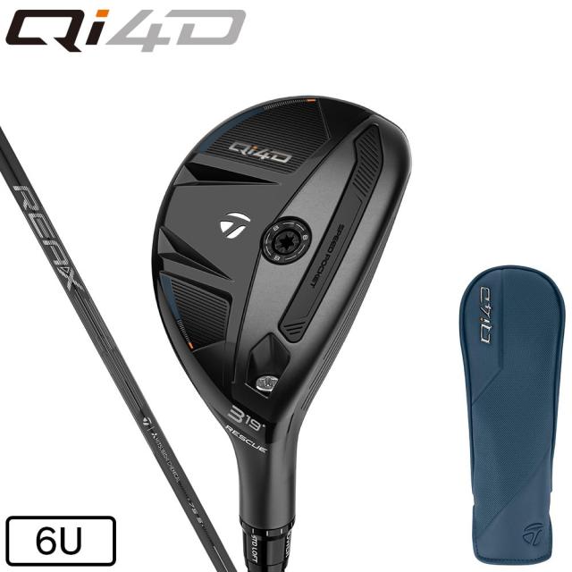 テーラーメイド(TAYLORMADE)Qi4D レスキュー(6H ロフト28度)REAX 75(Men’s)