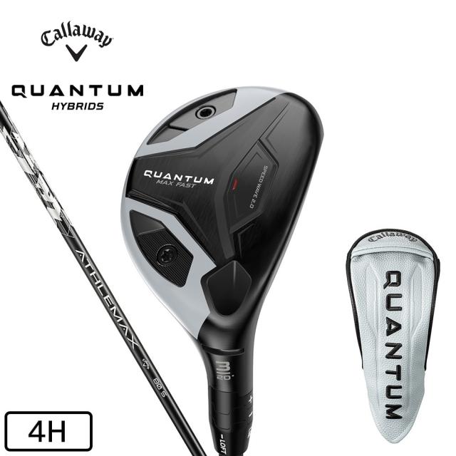 【ポイント5％！5/3 21:00〜22:59限定】キャロウェイ(CALLAWAY)クアンタム QUANTUM MAX FAST ユーティリティ(4H ロフト22度)ATHLEM…