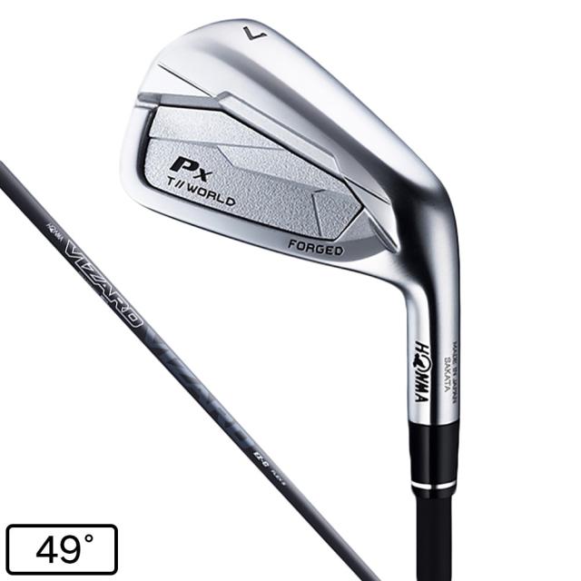 本間ゴルフ(HONMA)ツアーワールド T//WORLD Pxアイアン(A ロフト49度)VIZARD EZ-C(Men’s)