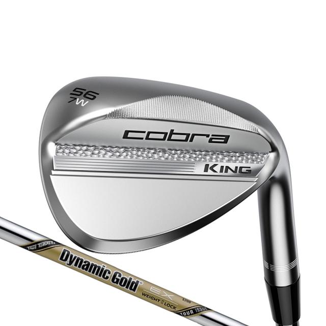 コブラ(Cobra)KING キング ウェッジ ニッケルクローム(6004 ロフト60度)Dynamic Gold EX TO…