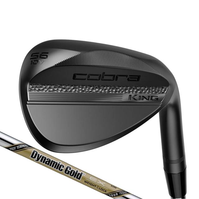 コブラ(Cobra)KING キング ウェッジ ブラックQPQ(5610 ロフト56度)Dynamic Gold EX TOU…