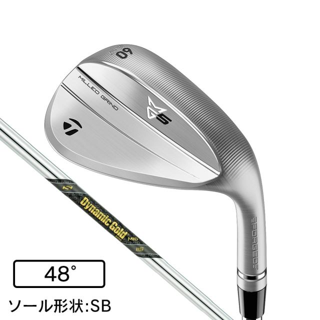 【ポイント5％！3/13 21:00〜22:59限定】テーラーメイド(TAYLORMADE)ミルドグラインド5 MG5 SB ウェッジ(4809SB ロフト48度)Dynamic …