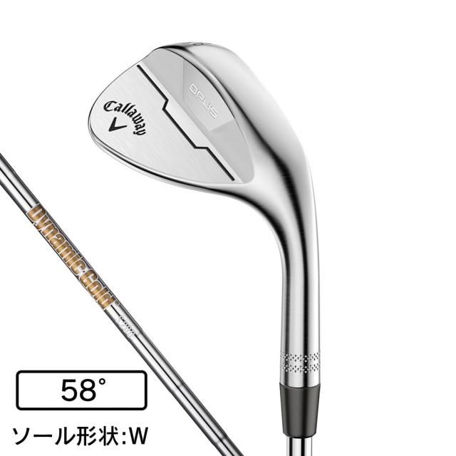 キャロウェイ(CALLAWAY)オーパス OPUS クロム ウェッジ(5812W ロフト58度)Dynamic Gold HT…