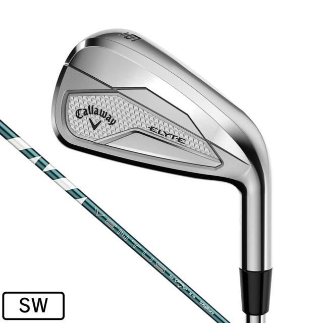 キャロウェイ(CALLAWAY)エリート ELYTE アイアン(SW ロフト55度)VENTUS GREEN 50 for C…