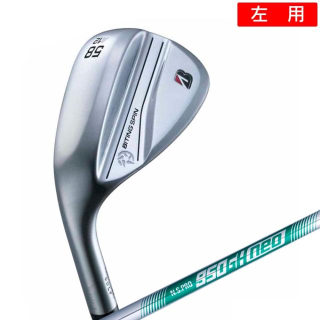 ブリヂストンゴルフ(BRIDGESTONE GOLF)左用 BITING SPIN ウェッジ(5208 ロフト52度)N.S.…