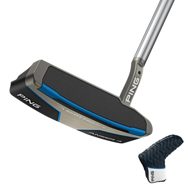【ポイント5％！5/3 21:00〜22:59限定】ピン(PING)SCOTTSDALE スコッツデール ANSER 4 パター(ロフト3度)Stepless Steel(Men…