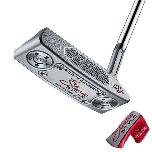 【ポイント5％！5/3 21:00〜22:59限定】スコッティキャメロン(Scotty Cameron)スタジオスタイル Studio Style Newport 2.5 Plu…