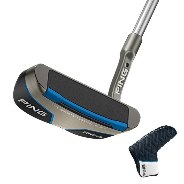 【ポイント5％！5/3 21:00〜22:59限定】ピン(PING)SCOTTSDALE スコッツデール B63 パター(ロフト3度)Stepless Steel(Men’s)