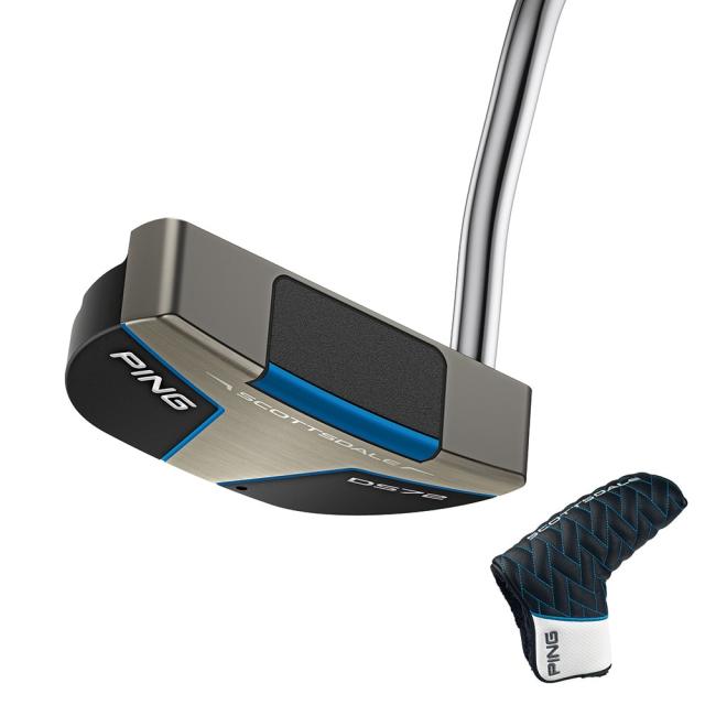 【ポイント5％！5/3 21:00〜22:59限定】ピン(PING)スコッツデール SCOTTSDALE DS72 パター(ロフト3度)Stepless Steel(Men’s)