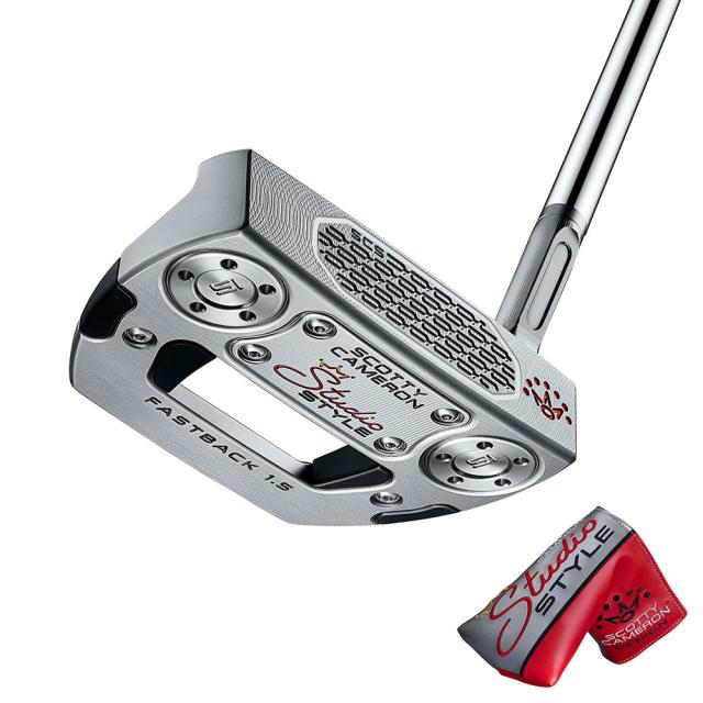 【ポイント5％！5/3 21:00〜22:59限定】スコッティキャメロン(Scotty Cameron)スタジオスタイル Studio Style Fastback 1.5 パタ…