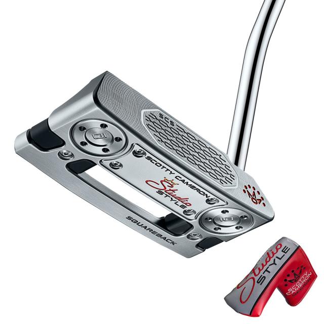 【ポイント5％！5/3 21:00〜22:59限定】スコッティキャメロン(Scotty Cameron)スタジオスタイル Studio Style Squareback パター(…