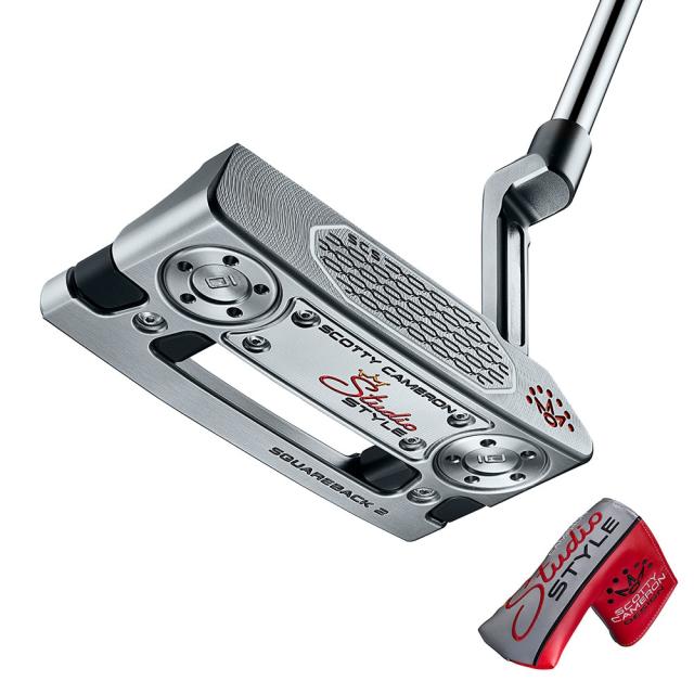【ポイント5％！5/3 21:00〜22:59限定】スコッティキャメロン(Scotty Cameron)スタジオスタイル Studio Style Squareback 2 パタ…