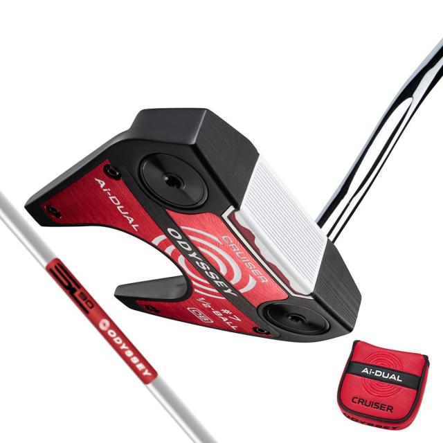 オデッセイ(ODYSSEY)Ai-DUAL 1/2-BALL CRUISER 7 DB パター(ロフト3度)STROKE LA…