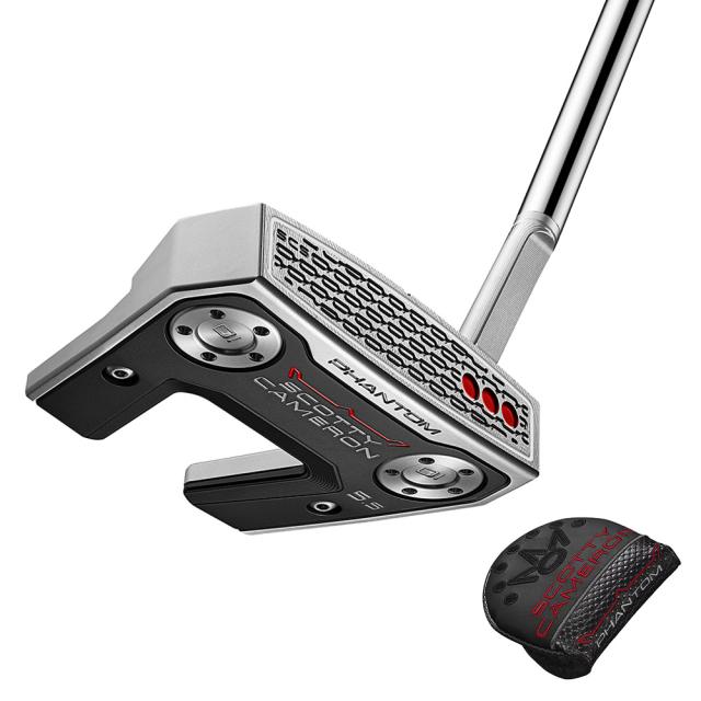 【ポイント5％！5/3 21:00〜22:59限定】スコッティキャメロン(Scotty Cameron)ファントム Phantom 5.5 パター(ロフト3.5度)オリジナルシャ…