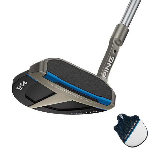 【ポイント5％！5/3 21:00〜22:59限定】ピン(PING)スコッツデール SCOTTSDALE OSLO 3 パター(ロフト3度)Stepless Steel(Men’…