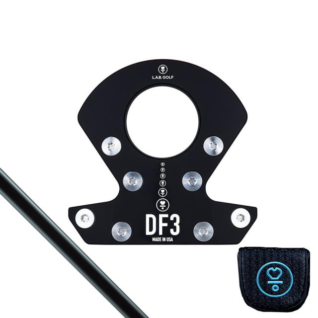 【ポイント5％！6/3 21:00〜22:59限定】ラブ ゴルフ(ラブ ゴルフ)パター DF3(ロフト4.5度)Matte Black Premium Steel(Men’s)