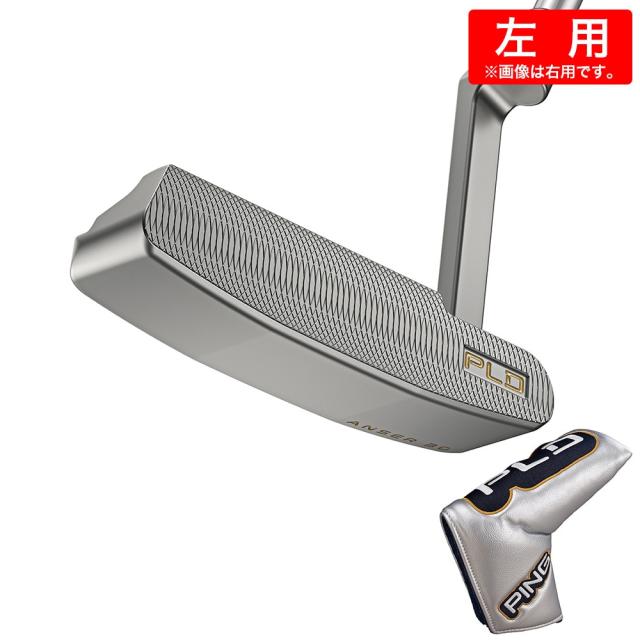 ピン(PING)左用 PLD ミルド ANSER 30 パター(ロフト3度)Stepless Steel(Men’s)
