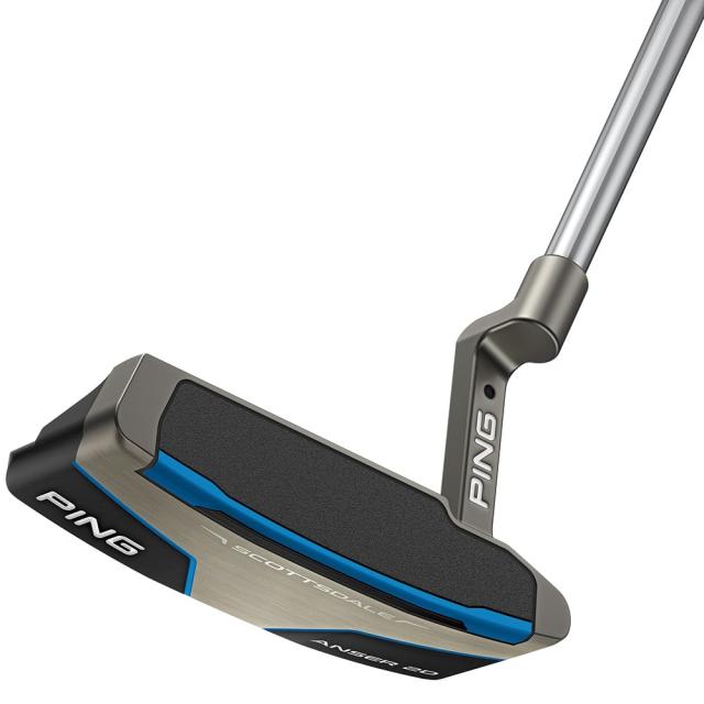 【ポイント5％！5/3 21:00〜22:59限定】ピン(PING)左用 スコッツデール SCOTTSDALE ANSER 2D パター(ロフト3度)Stepless Steel…_1
