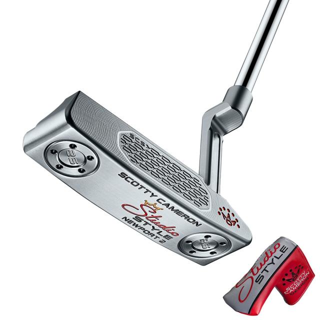 【ポイント5％！5/3 21:00〜22:59限定】スコッティキャメロン(Scotty Cameron)スタジオスタイル Studio Style Newport 2 パター(ロ…