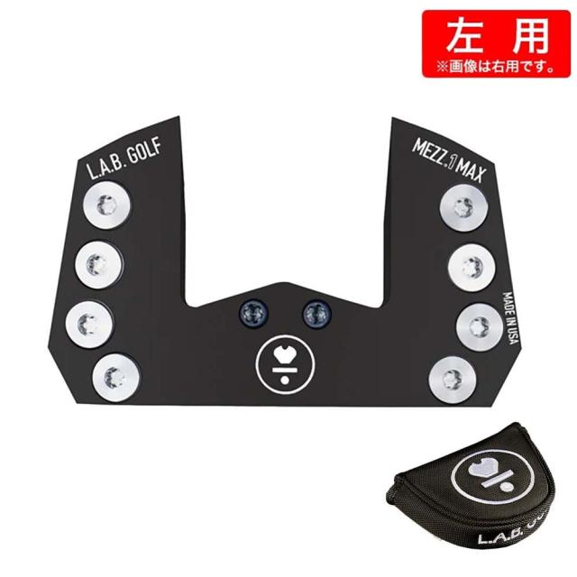 ラブ ゴルフ(ラブ ゴルフ)左用 MEZZ.1 MAX パター(ロフト4度)Matte Black Premium Steel…