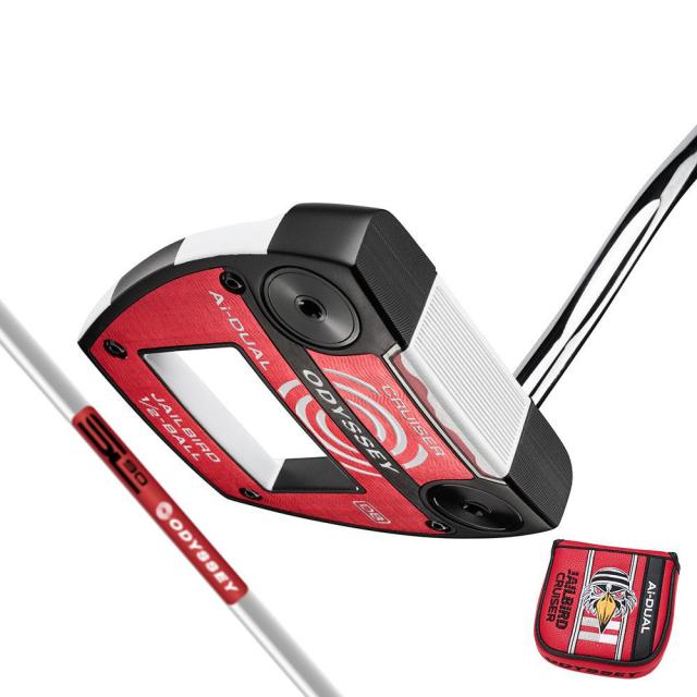 オデッセイ(ODYSSEY)左用 Ai-DUAL 1/2-BALL CRUISER JAILBIRD DB パター(ロフト3度…
