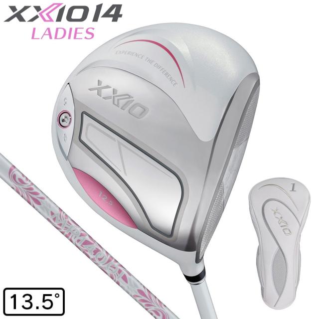 【ポイント5％！3/13 21:00〜22:59限定】ゼクシオ(XXIO)ゼクシオ14 ホワイト ドライバー(1W ロフト13.5度)XXIO MP1400L(Lady’s)