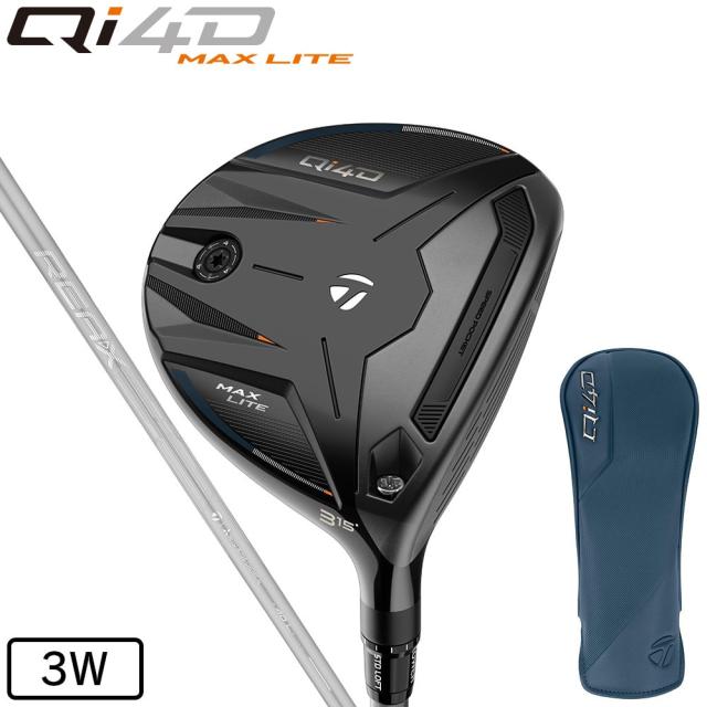 テーラーメイド(TAYLORMADE)Qi4D MAX LITE フェアウェイウッド(3W ロフト15度)REAX 40(La…