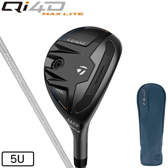 テーラーメイド(TAYLORMADE)Qi4D MAX LITE レスキュー(5H ロフト26度)REAX 40(Lady’s)