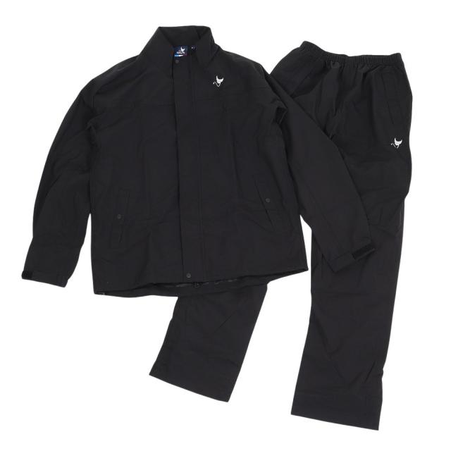 クランク(CLUNK)ゴルフウェア 防水 レインウエア 上下セット CL5TLR90 BLK(Men’s)